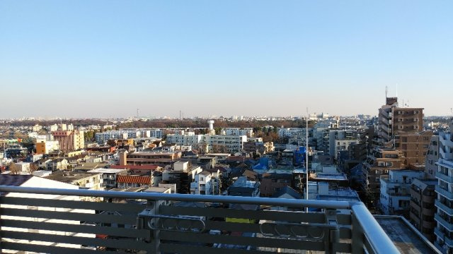 【展望】 ※同タイプ参考写真 11階バルコニーからの眺めです