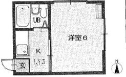 新宿区上落合３丁目のアパートの画像