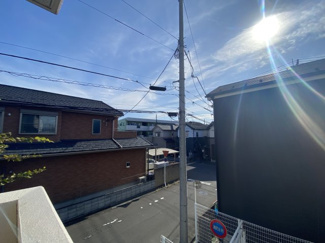 南東バルコニーで毎日のお洗濯も楽々快適。
