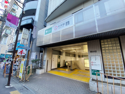 大江戸線中井駅