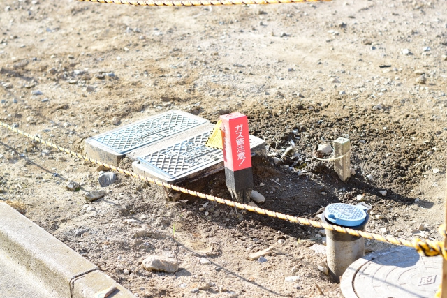 土地にガス管が引き込みされているか確認するには?注意点をご紹介