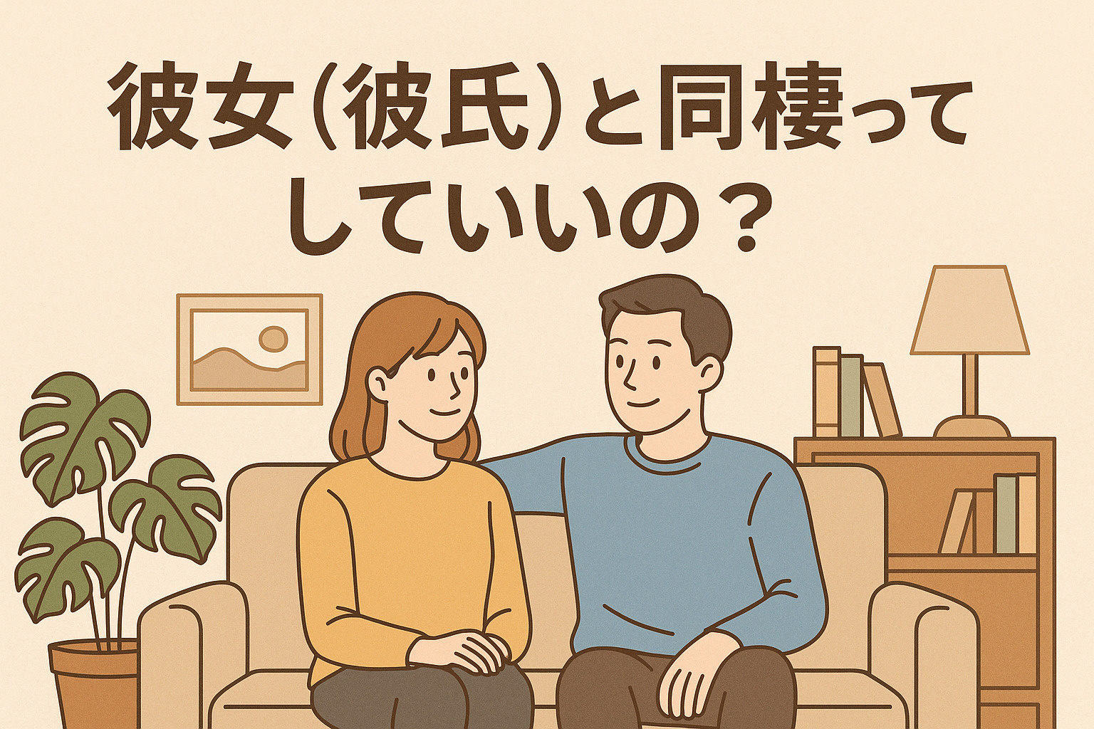 彼女(彼氏)と同棲ってしていいの?の画像