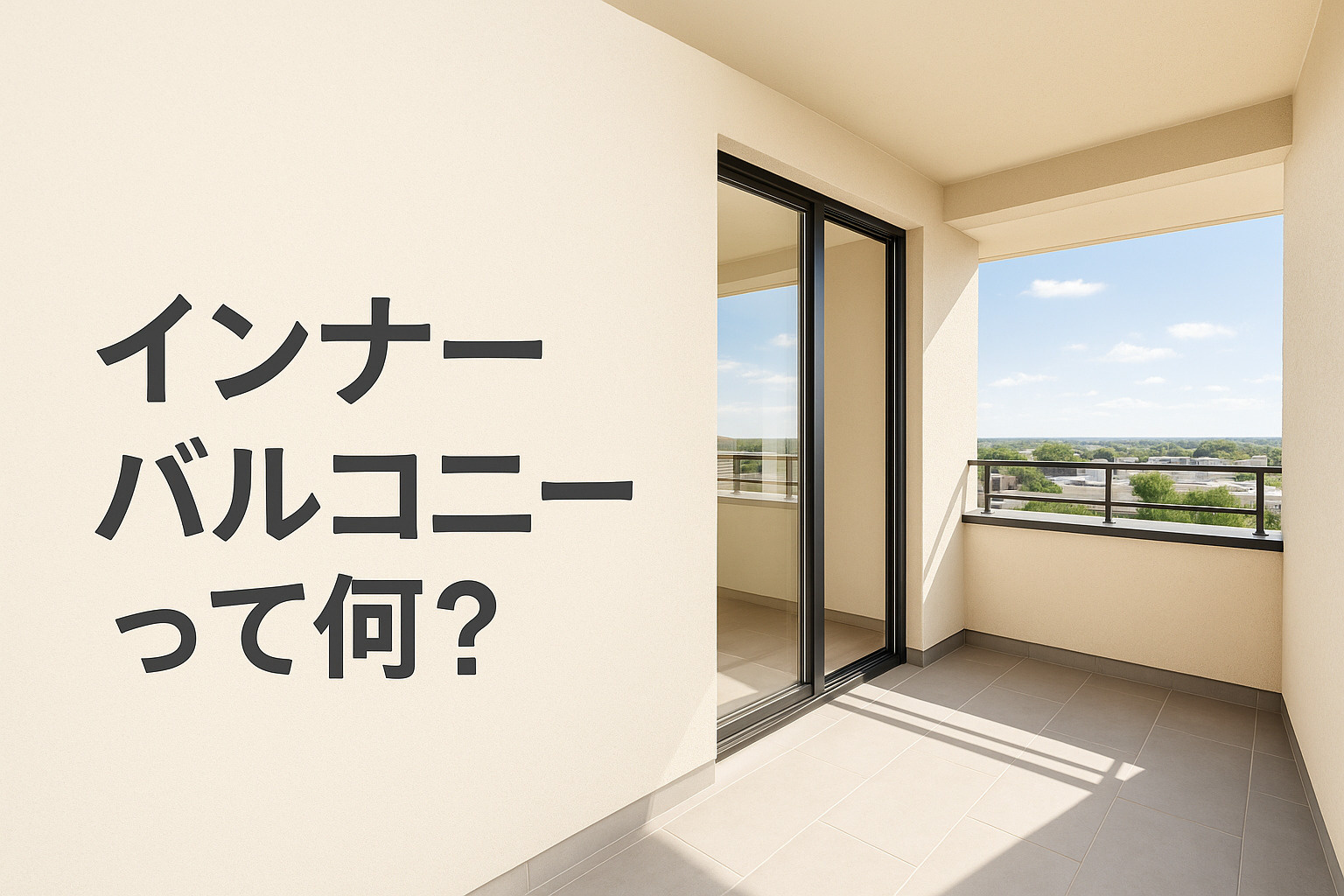 インナーバルコニーって何?の画像