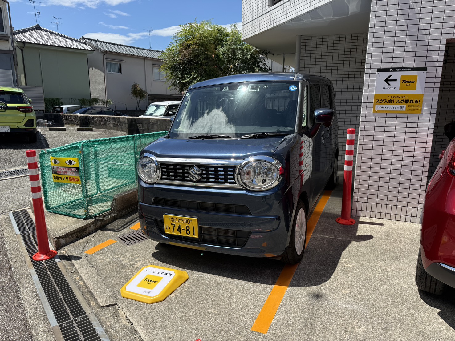 当社所有マンションのタイムズカーシェア本稼働してます!の画像