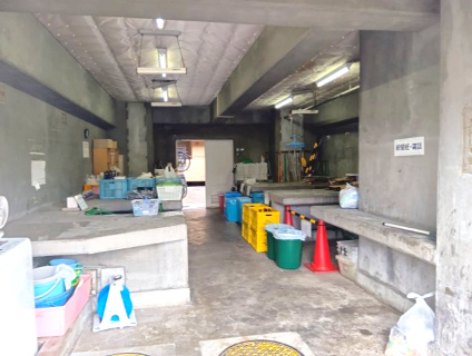 ライオンズステーションプラザ梅島【共有部分】ゴミ置き場も綺麗に管理されています