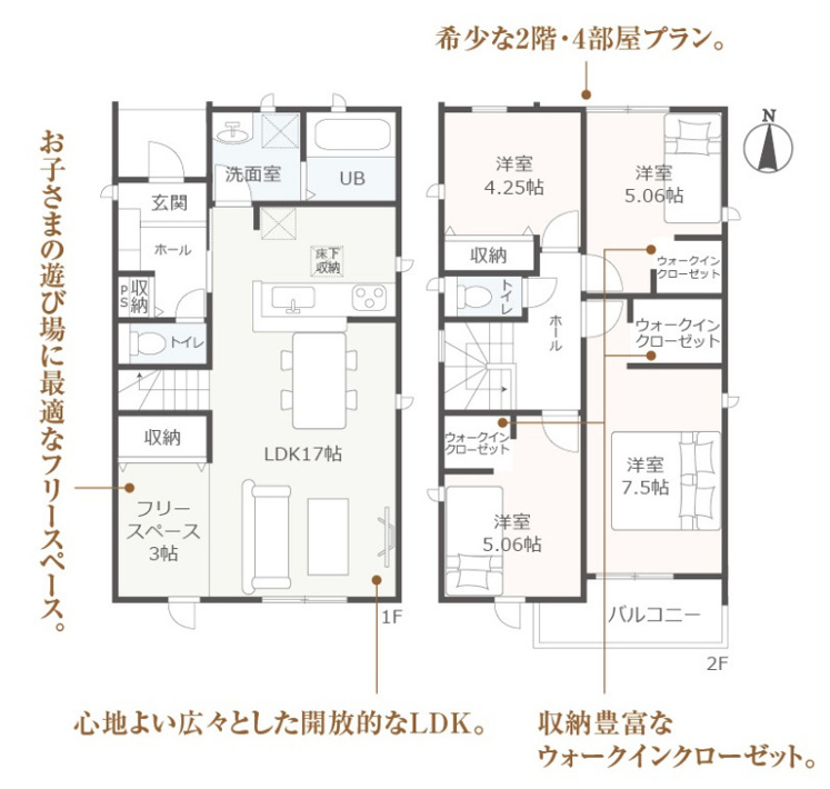 北区楠第２【間取り】