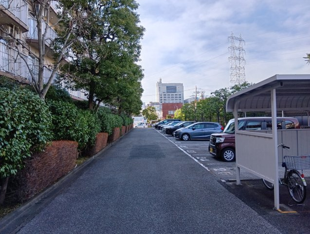 エステート五反野住宅【駐車場】駐車場があります