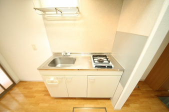 アクシーズ鷲宮【キッチン】キッチン（1）1口ガスコンロ付き