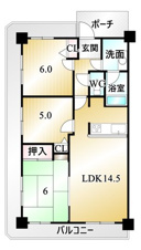 グランステージ勝沼【間取り】