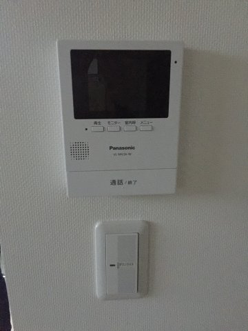茂原市町保のアパート【セキュリティ】カラーモニター付きインターフォン   