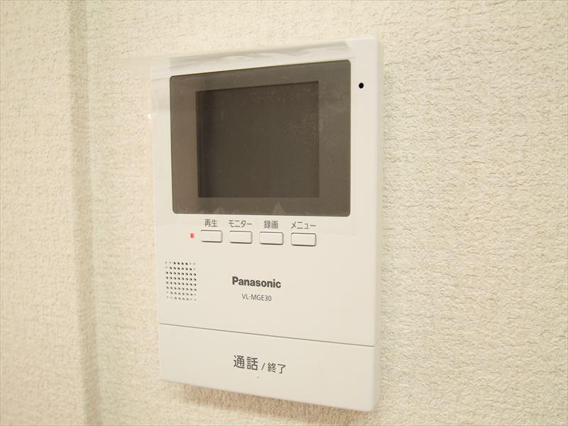 TVモニタｰ付きインターホンで防犯面にも強いお部屋です!