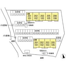 カーサＲ・Ｔ Ａ【区画図】