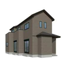 豊山町青山４期【外観パース】