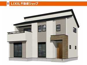 Adoble＋ 八幡西区永犬丸南町2丁目2期【完成予想図】2026年4月下旬完成予定。完成前でも同仕様物件のご案内が可能です。