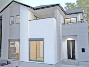 Bloom 小倉南区津田新町1丁目4期【完成予想図】Bloomのイメージ図です。2026年3月完成予定。※只今外観パース図準備中