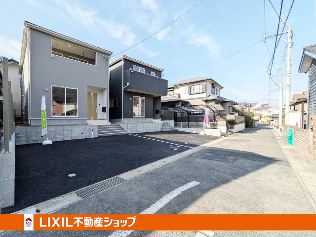 CRADLE GARDEN　小倉北区高坊第3【区画図】区画図です。当物件は2号棟になります。駐車スペースは1台可能！