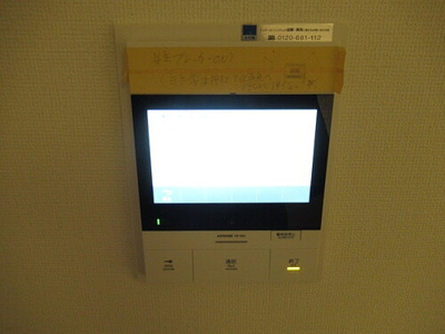 モニター付きインターホン