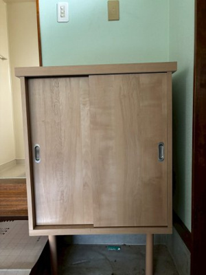 大きなスペースがあり、収納には困りません