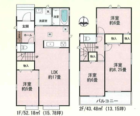 守山区川北町2期【間取り】