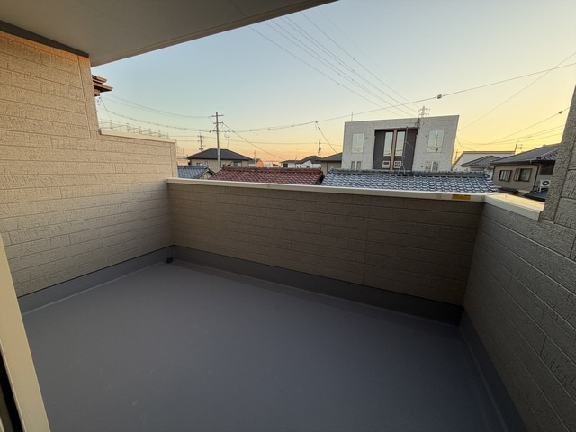 小牧市藤島町【バルコニー】