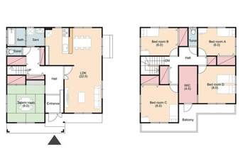 佐野市船越町【間取り】