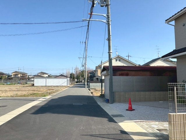 西京区川島三重町【前面道路含む現地写真】