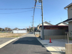 西京区川島三重町【前面道路含む現地写真】