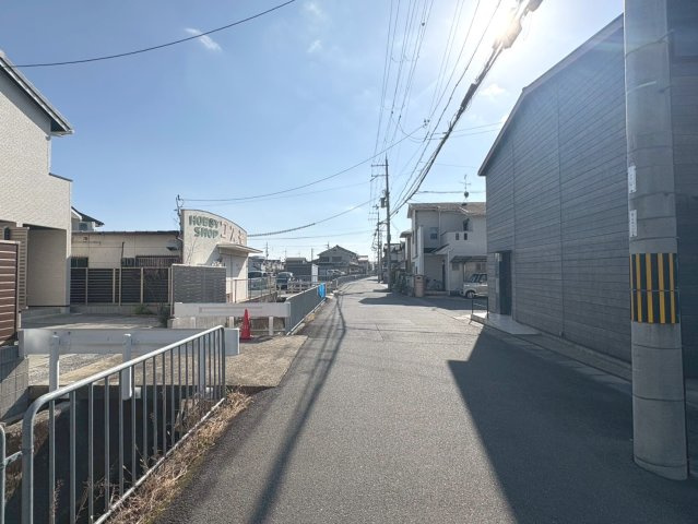 西京区川島三重町【前面道路含む現地写真】