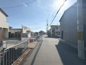 西京区川島三重町【前面道路含む現地写真】