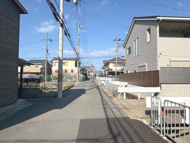 西京区川島三重町【前面道路含む現地写真】