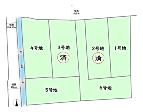 西京区川島三重町【区画図】《区画図》