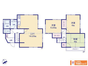 八王子市諏訪町473-14 中古【仲介手数料無料】【間取り】家族が増えてもスッキリ片づけられる全居室に収納スペースを備えた間取りです。