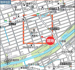 守山区苗代2丁目【地図】