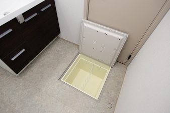 ARCHI DAYS　小倉北区上到津2丁目　1号地【内観：施工例】床下収納です。