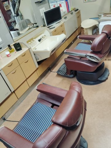 貸店舗 プリンス理容店【内装】