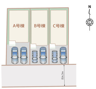 ハートフルタウン(春)守山区川西2期【区画図】