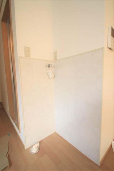 洗濯機置場です。