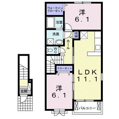 ハウス　なごみⅠの画像