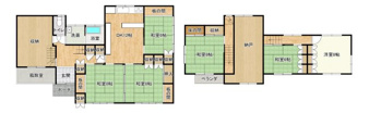 盛岡市東松園１丁目の中古一戸建【間取り】