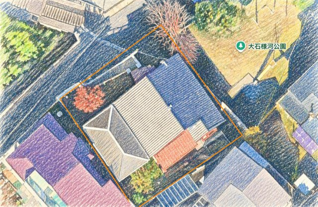 吉野町2430-21中古戸建【区画図】