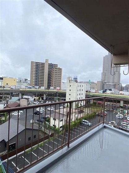 外に洗濯物も干せます