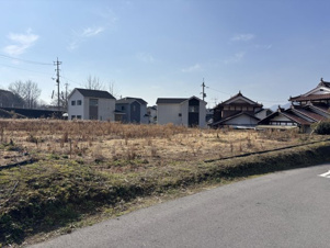 八本松町米満土地【前面道路含む現地写真】