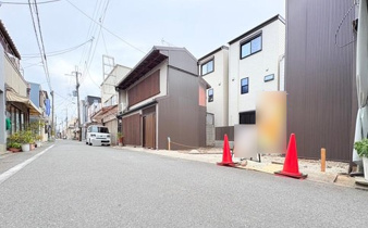 右京区太秦安井藤ノ木町【前面道路含む現地写真】《現況》