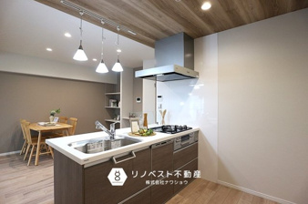 シャンティ―永和【キッチン】冷蔵庫や収納棚を設置しても十分な広さがありそうです♪