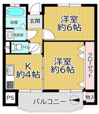 S52163-ｳﾞｨﾗ岡崎【間取り】