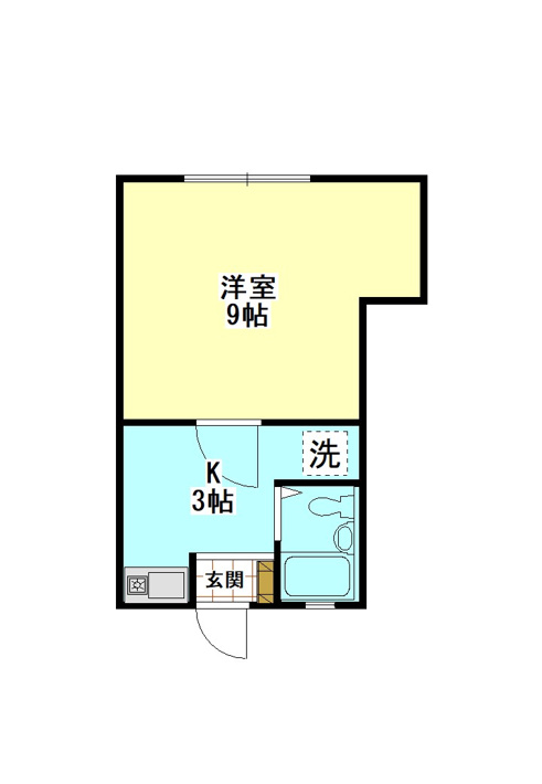 高山市一之宮町のアパート【間取り】