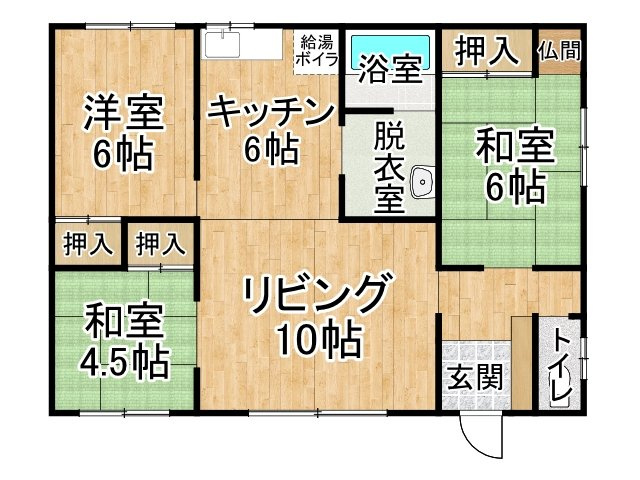 芽室町西５条８丁目【間取り】
