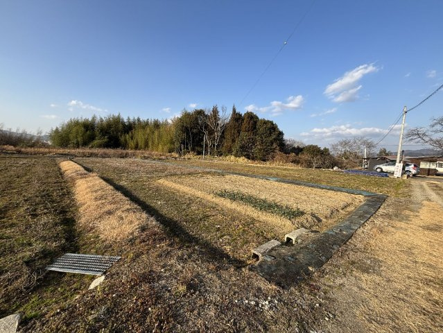 西条町田口　土地【前面道路含む現地写真】