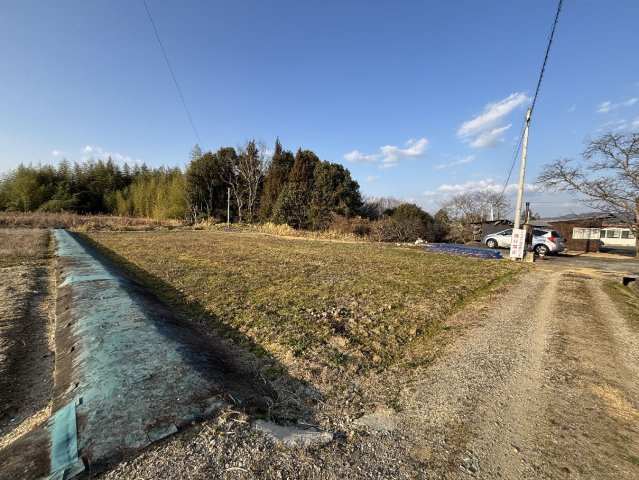西条町田口　土地【前面道路含む現地写真】