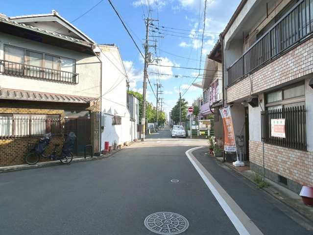 右京区西院下花田町【前面道路含む現地写真】